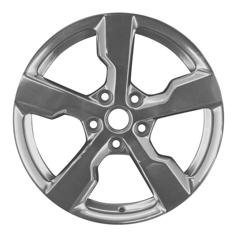 2011 chevrolet volt wheel 17 polished aluminum 5 lug w5482p 1