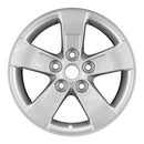 2013 chevrolet malibu wheel 16 silver aluminum 5 lug w5558s 1