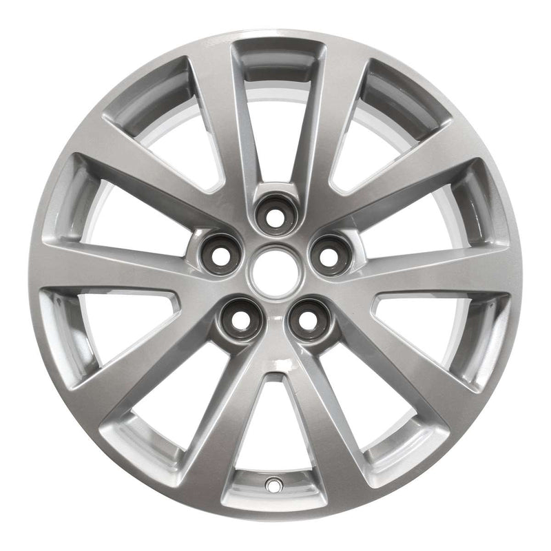 2014 chevrolet malibu wheel 18 silver aluminum 5 lug w5560s 2