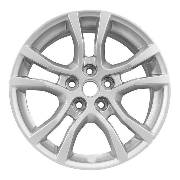 2018 chevrolet camaro wheel 18 silver aluminum 5 lug w5575s 7