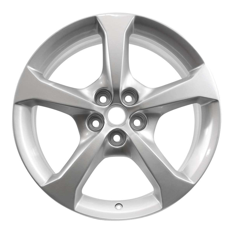 2013 chevrolet camaro wheel 20 silver aluminum 5 lug w5580s 1