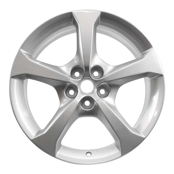 2014 chevrolet camaro wheel 20 silver aluminum 5 lug w5580s 2