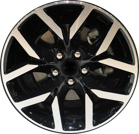 2020 chevrolet impala wheel 19 machined black aluminum 5 lug rw5614mb 7