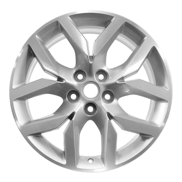 2019 chevrolet impala wheel 19 machined silver aluminum 5 lug w5614ms 6