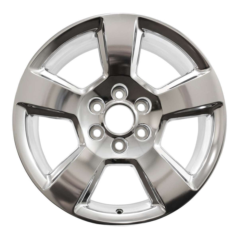 2016 chevrolet silverado wheel 20 polished aluminum 6 lug w5652p 3