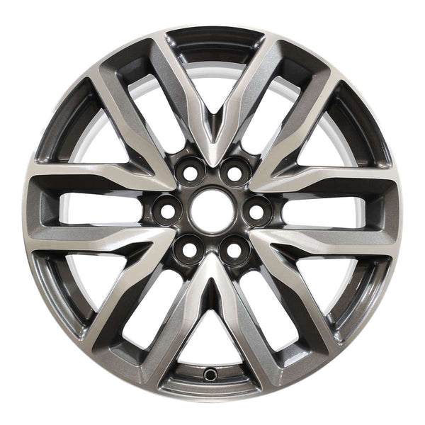 2017 gmc acadia wheel 18 machined charcoal aluminum 6 lug w5798mc 1