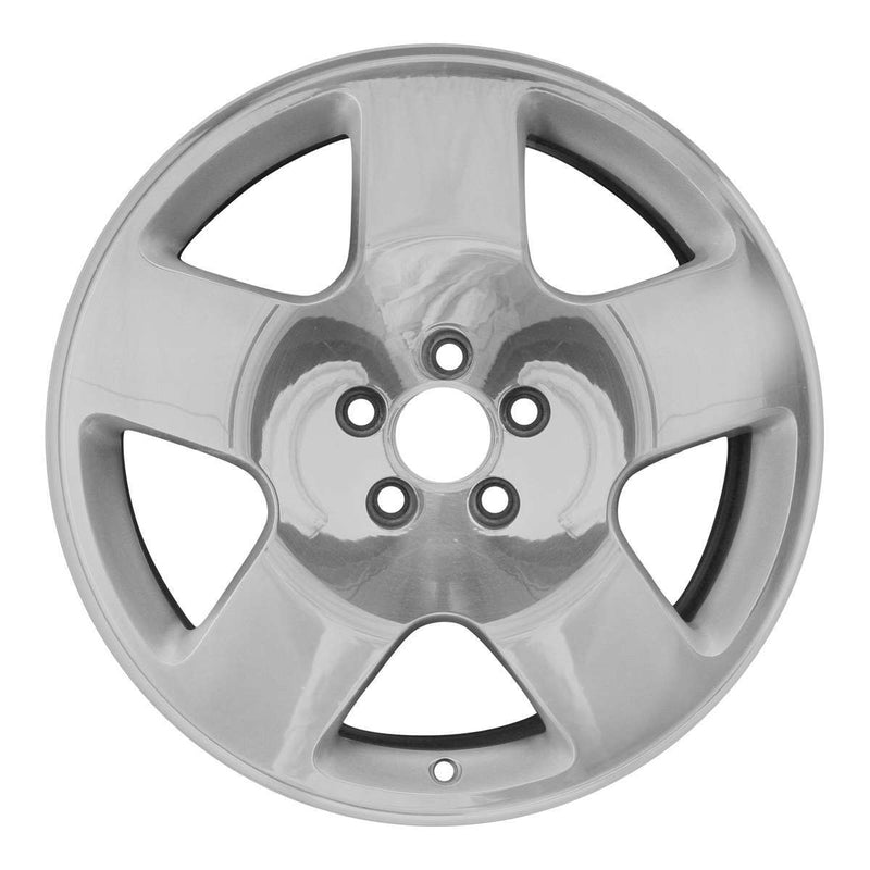 2001 audi tt wheel 17 polished silver aluminum 5 lug w58726ps 3