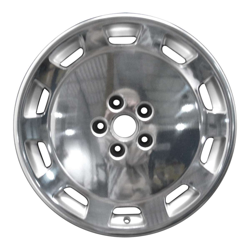 2002 audi s8 wheel 18 polished silver aluminum 5 lug w58738ps 3