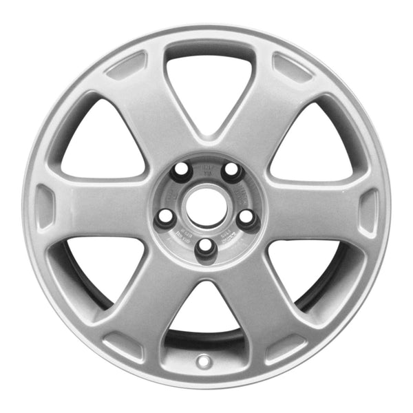 2004 audi a6 wheel 17 silver aluminum 5 lug w58751s 12