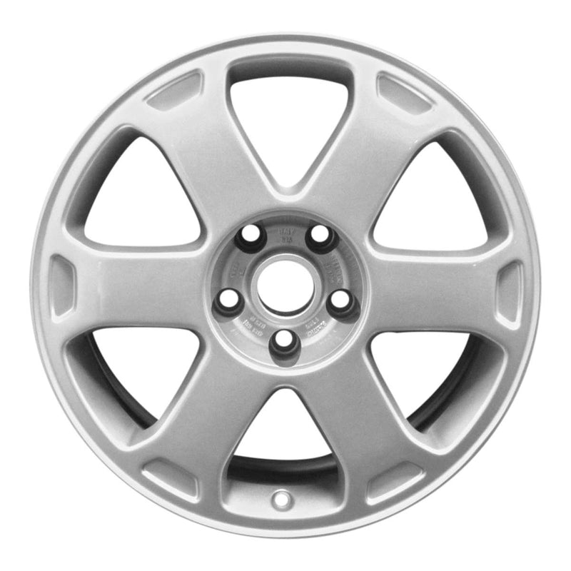 2004 audi a6 wheel 17 silver aluminum 5 lug w58751s 12