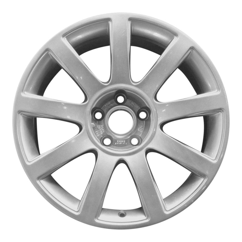 2004 audi rs6 wheel 18 silver aluminum 5 lug w58770s 2