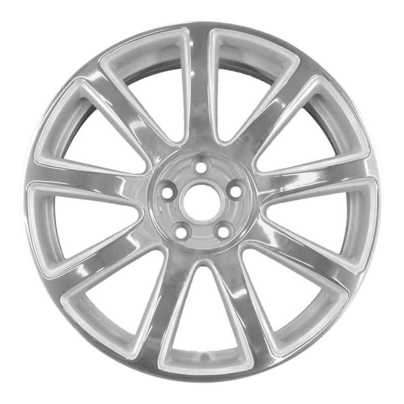 2006 audi s8 wheel 20 polished silver aluminum 5 lug w58783ps 5