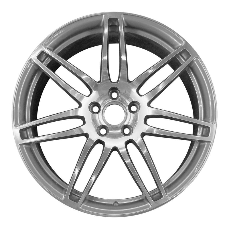 2003 audi s8 wheel 20 polished charcoal aluminum 5 lug w58813pc 1