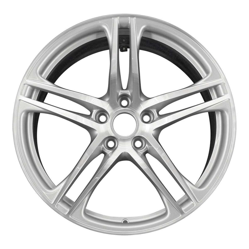 2009 audi r8 wheel 19 polished silver aluminum 5 lug w58829ps 2