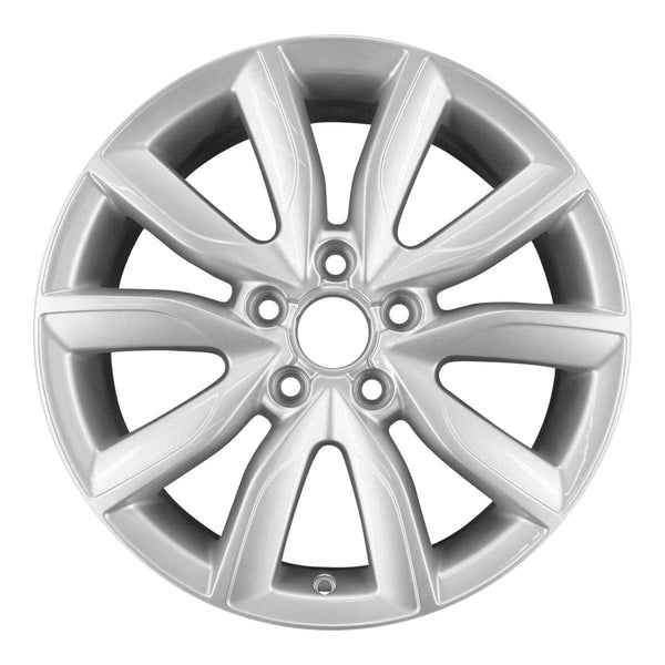 2013 audi a3 wheel 17 silver aluminum 5 lug w58832s 5