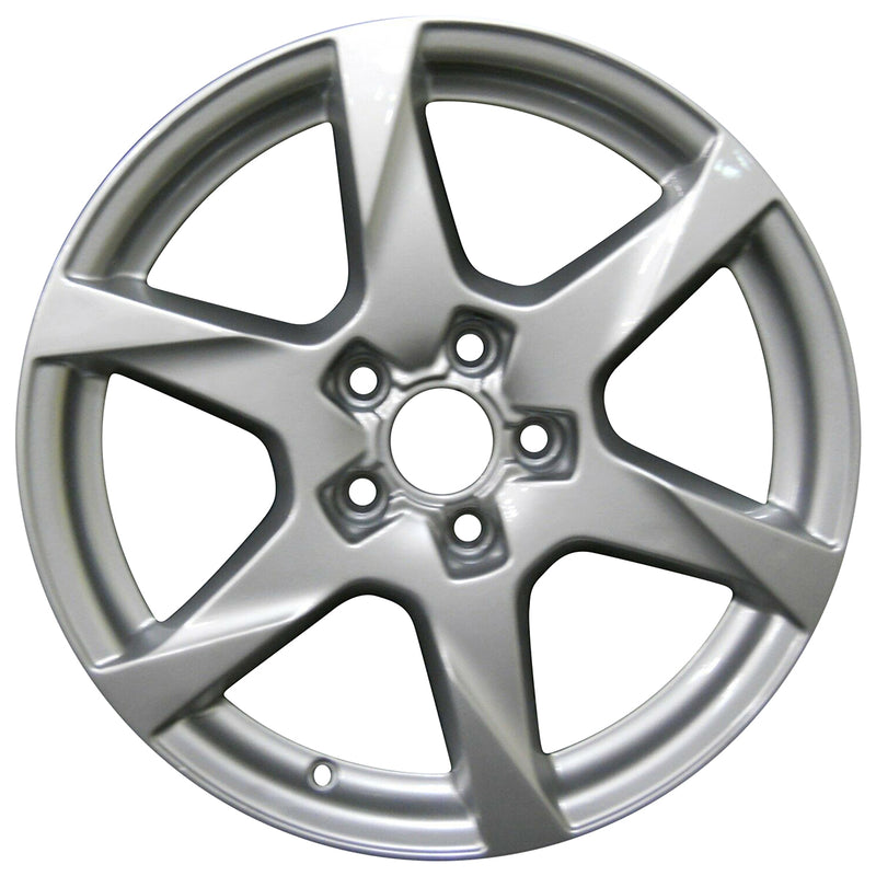 2009 audi s4 wheel 17 silver aluminum 5 lug w58835s 1