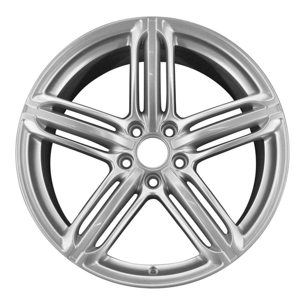 2008 audi s5 wheel 19 silver aluminum 5 lug w58843s 29