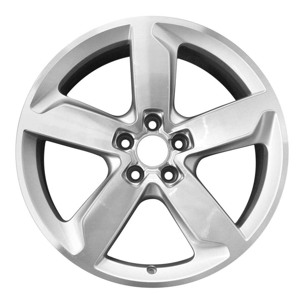 2016 audi q5 wheel 19 machined silver aluminum 5 lug w58847ms 8