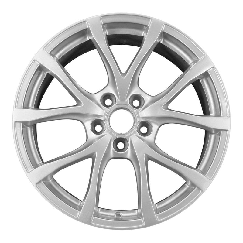 2007 audi a6 wheel 18 silver aluminum 5 lug w58852s 13