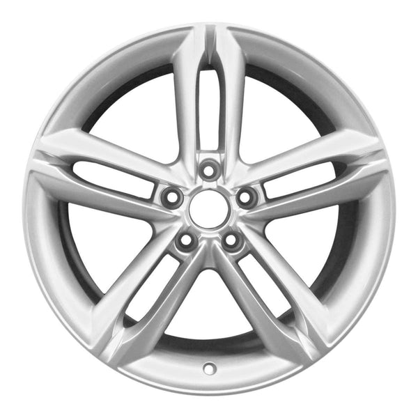 2011 audi tt wheel 19 silver aluminum 5 lug w58858s 4