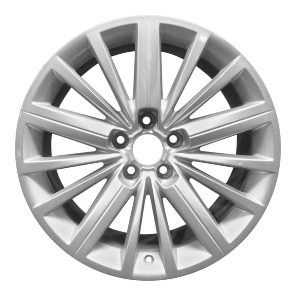 2010 audi a5 wheel 18 silver aluminum 5 lug w58861s 7