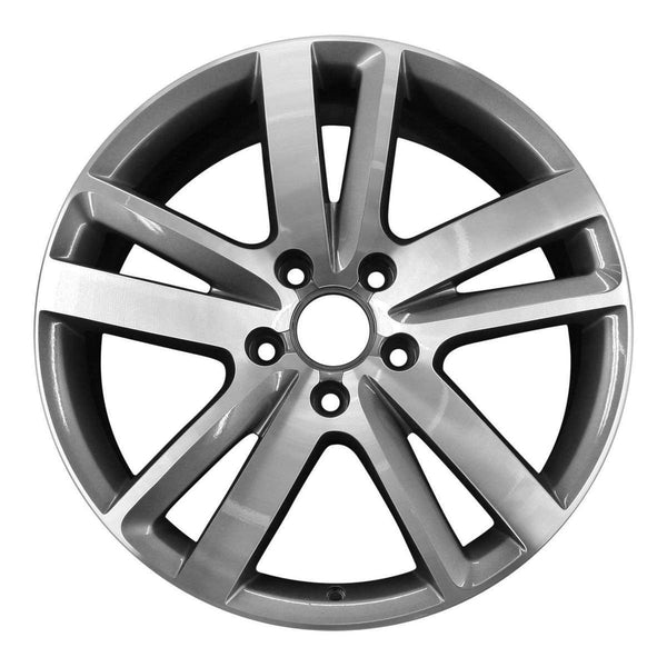 2013 audi q7 wheel 20 machined charcoal aluminum 5 lug w58862mc 4