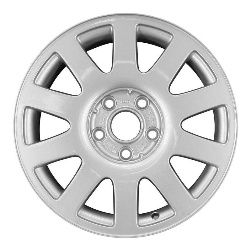 2000 audi a4 wheel 16 silver aluminum 5 lug w58863s 3