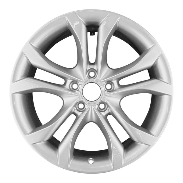 2009 audi s6 wheel 19 silver aluminum 5 lug w58869s 3