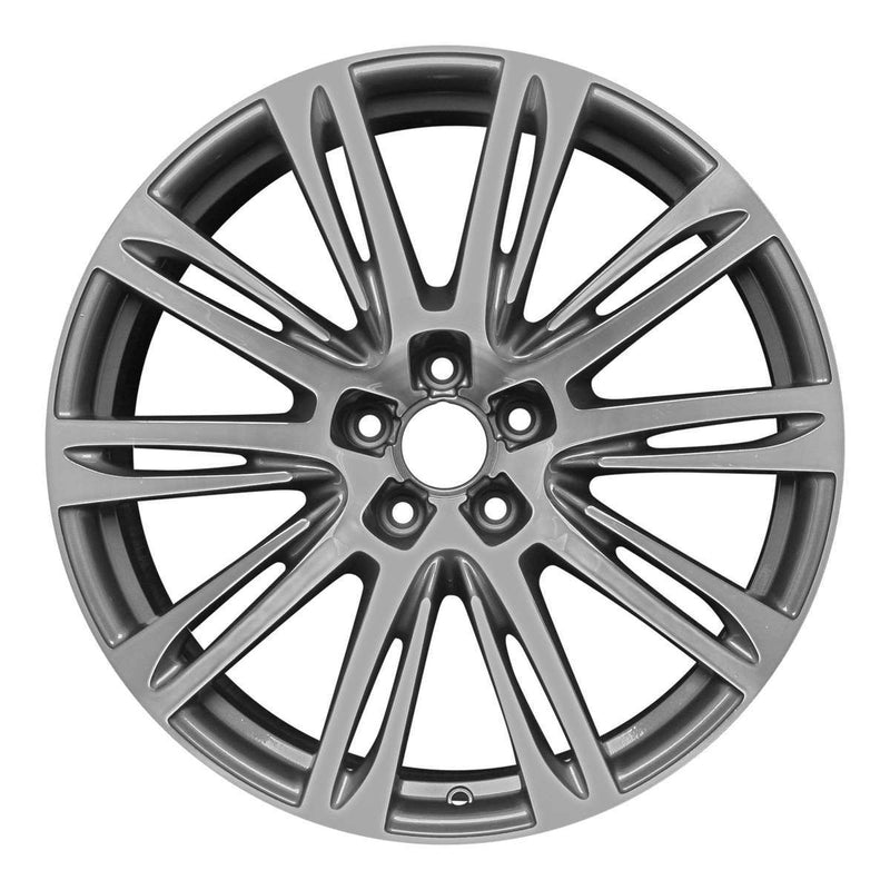 2014 audi a8 wheel 20 machined charcoal aluminum 5 lug w58871mc 9