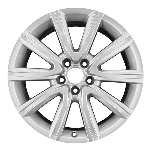 2012 audi a6 wheel 18 silver aluminum 5 lug w58895s 8