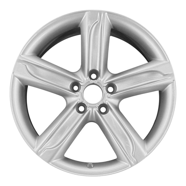 2013 audi tt wheel 18 silver aluminum 5 lug w58902s 2