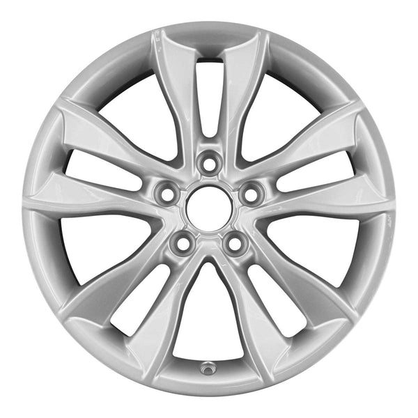 2012 audi a3 wheel 17 silver aluminum 5 lug w58904s 4