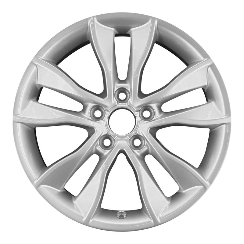 2012 audi a3 wheel 17 silver aluminum 5 lug w58904s 4