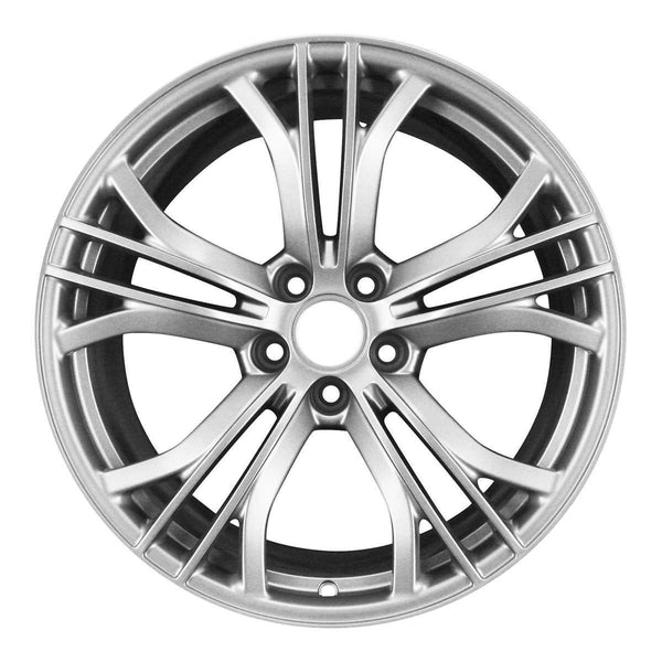 2014 audi r8 wheel 19 silver aluminum 5 lug w58907s 4