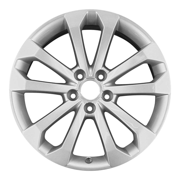 2015 audi q5 wheel 18 silver aluminum 5 lug w58917s 3