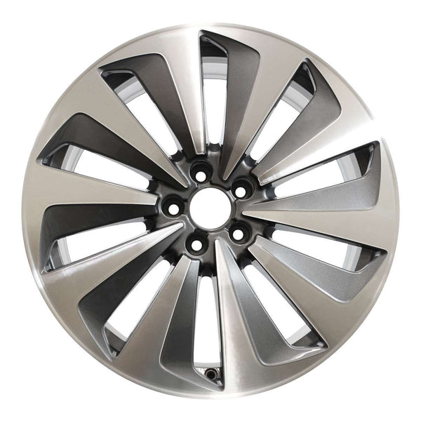 2015 audi q5 wheel 20 machined silver aluminum 5 lug w58930ms 3