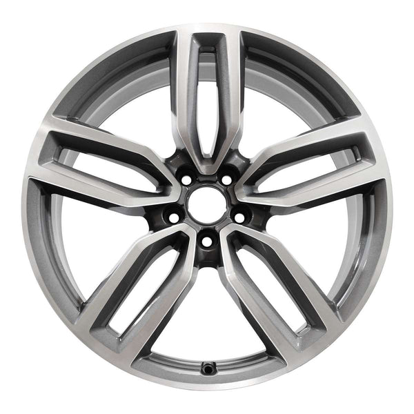 2013 audi sq5 wheel 21 machined charcoal aluminum 5 lug w58934mc 3