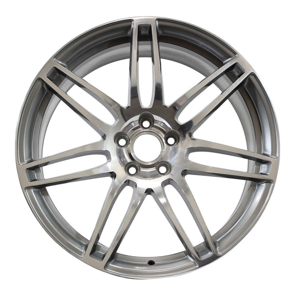 2011 audi a8 wheel 20 polished charcoal aluminum 5 lug w58937pc 4