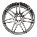 2012 audi a7 wheel 20 polished charcoal aluminum 5 lug w58937pc 2