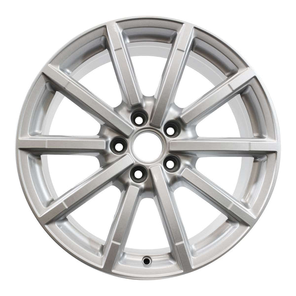 2014 audi rs5 wheel 19 silver aluminum 5 lug w58946s 4