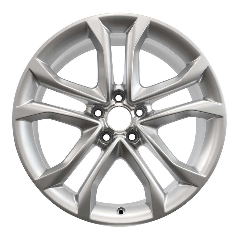 2013 audi a6 wheel 19 silver aluminum 5 lug w58976s 3