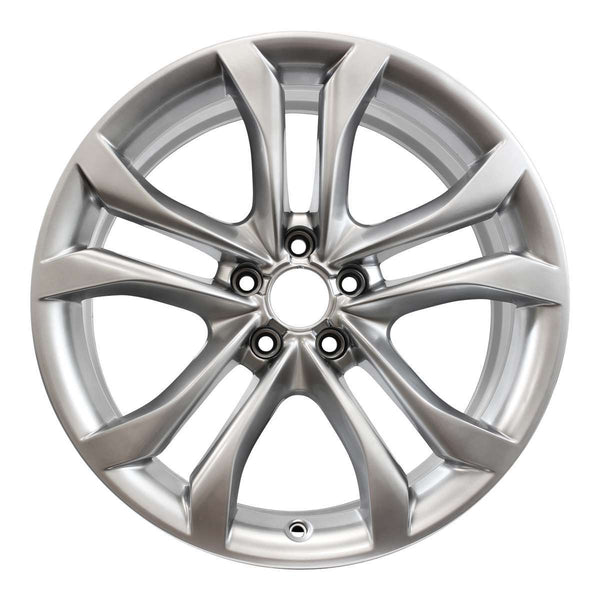 2012 audi a7 wheel 19 silver aluminum 5 lug w58984s 9