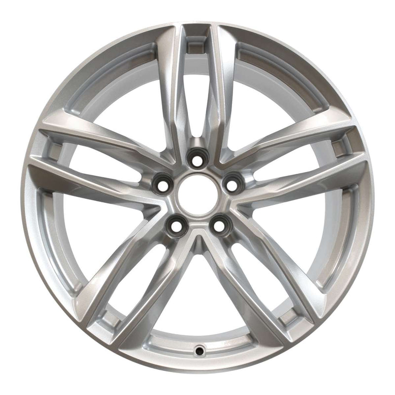 2018 audi tt wheel 19 silver aluminum 5 lug w58995s 3