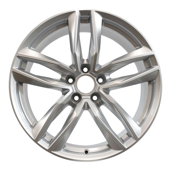 2016 audi tt wheel 19 silver aluminum 5 lug w58995s 1