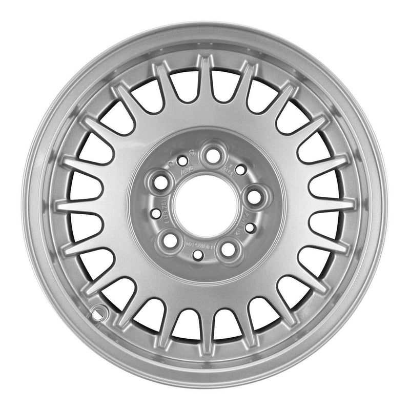 1996 bmw 525i wheel 15 silver aluminum 5 lug w59170s 53