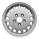 1991 bmw 325i wheel 15 silver aluminum 5 lug w59182s 8