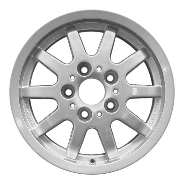 1994 bmw 530i wheel 15 silver aluminum 5 lug w59190s 13