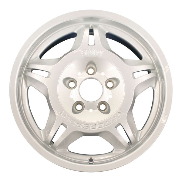 1996 bmw m3 wheel 17 silver aluminum 5 lug w59258s 5