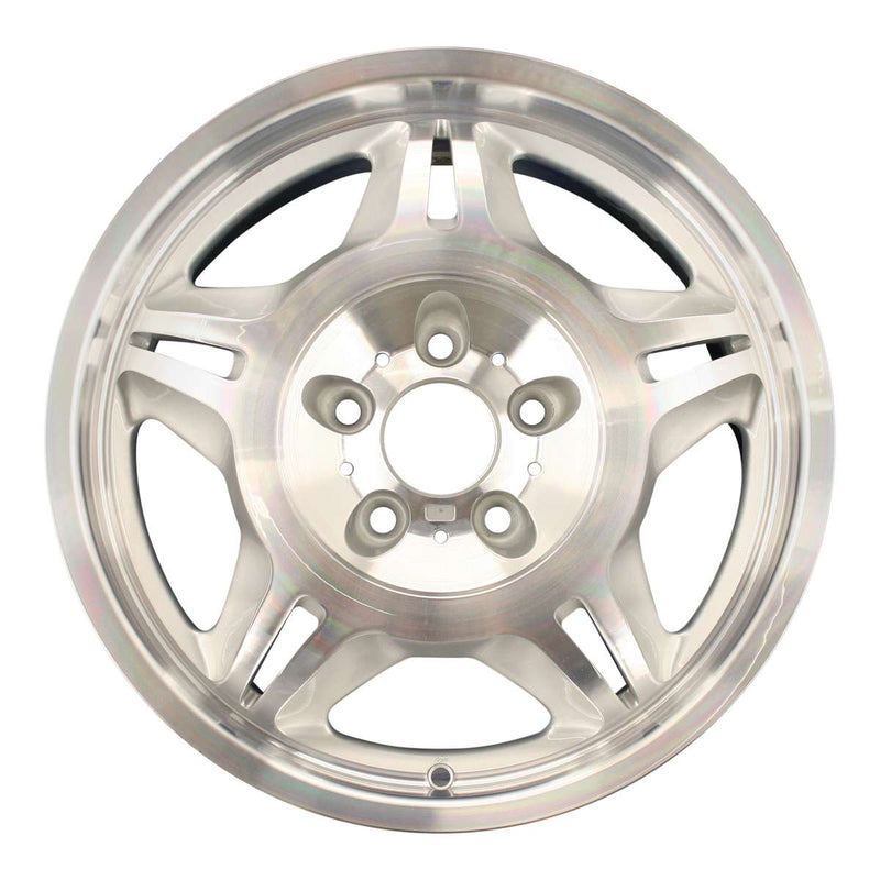 1999 bmw 328i wheel 17 machined silver aluminum 5 lug w59269ms 7