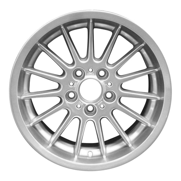 2003 bmw 540i wheel 17 silver aluminum 5 lug w59275s 2